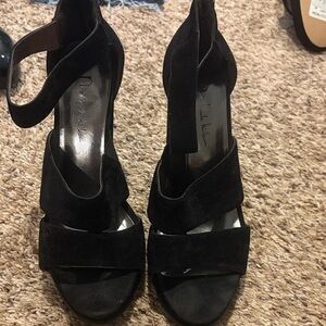 Nicole Miller Black Heels